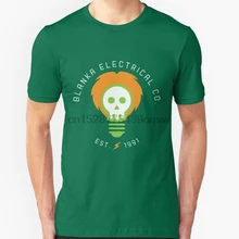 Мужская футболка Blanka electric Co. Unisex Футболка с принтом Футболки