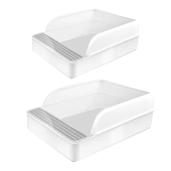 

Pet Dog Toilet Cat Litter Box Cat Dog Tray Teddy Anti-Splash Toilet with Cat Litter Shovel Puppy