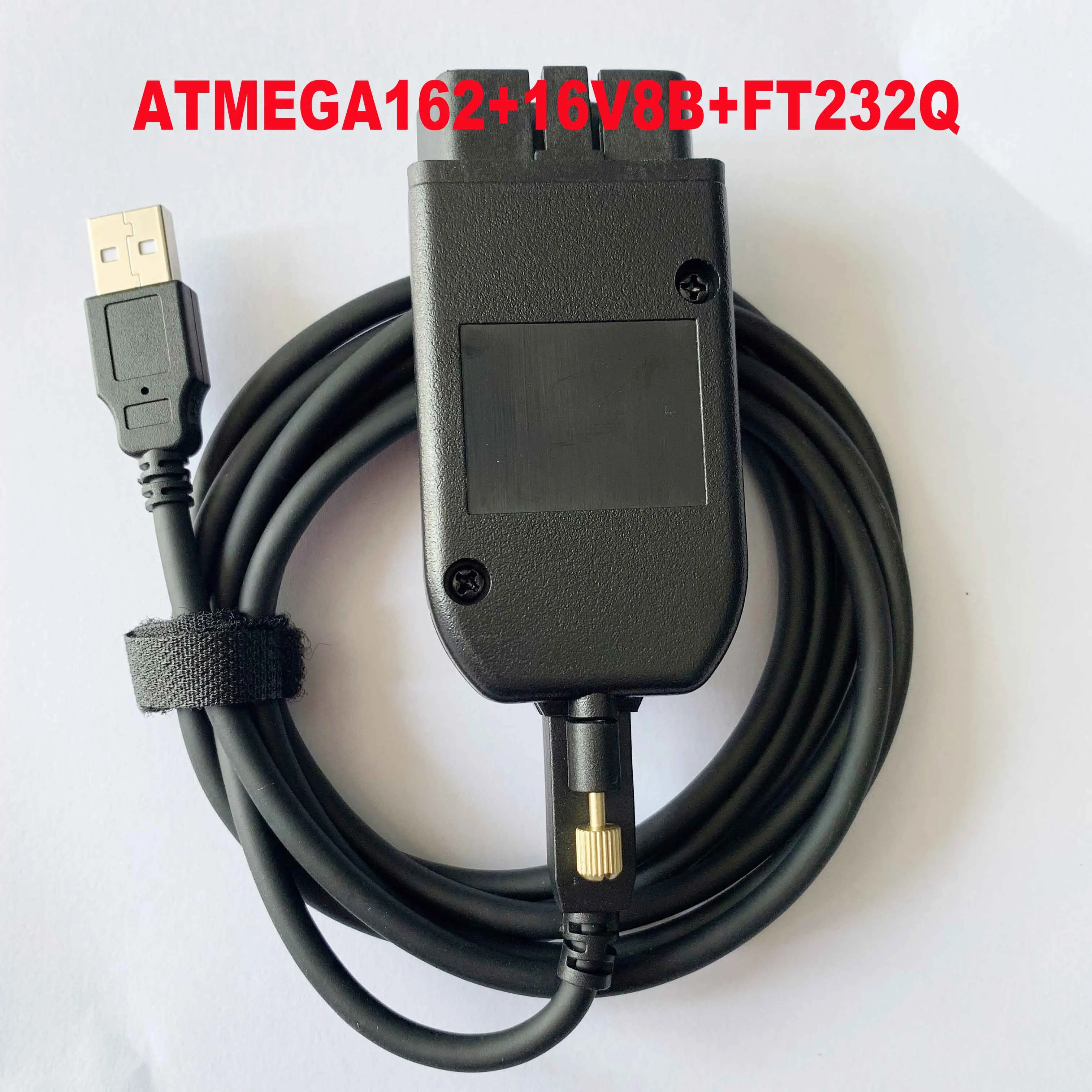 

Car Diagnostic OBD2 Vag-Cable for Kline and CAN BUS Support Till 2019 19.6 English Dutch Polish German Atmega162