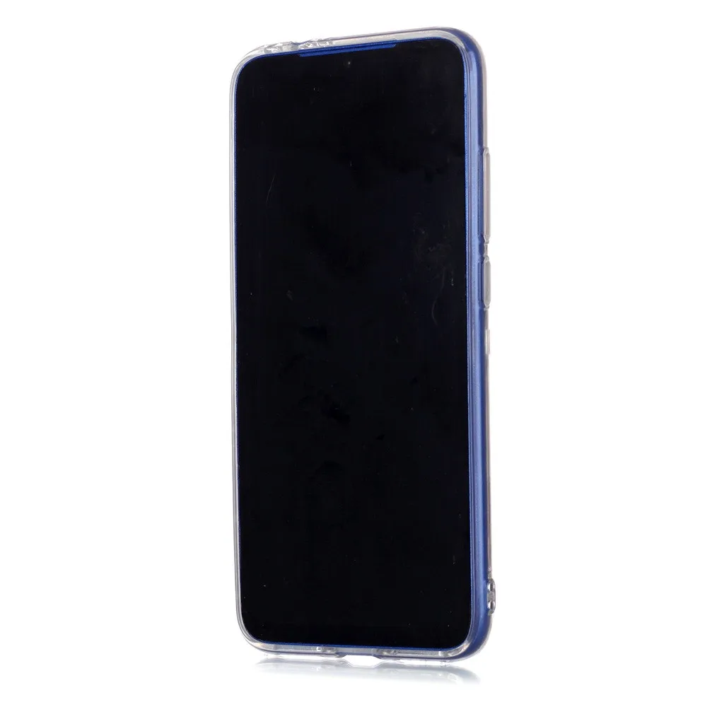Чехол Mosunx для Redmi Note 7 6,3 дюйма, силиконовая задняя крышка, прозрачный мягкий ТПУ, ультратонкий, устойчивый к царапинам и УФ-излучению