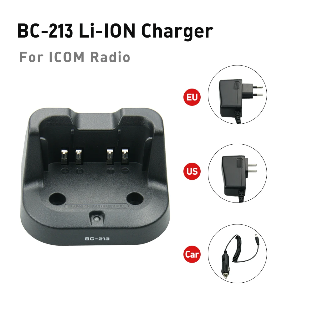 BC213 быстрое настольное зарядное устройство для ICOM F1000 F2000 F1100 F2100D A16 Walkie Talkie |