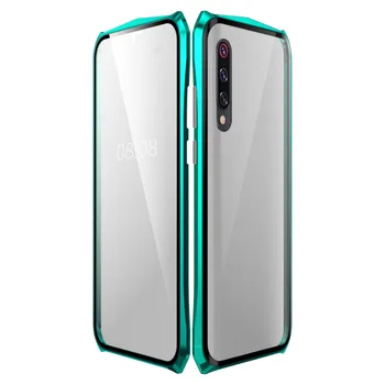 

Double-sided Glass Magnetic Adsorption Case for Xiaomi 9 Pro 5G Clear Cover for Xiaomi Mi 9 Pro Magnet Metal Case