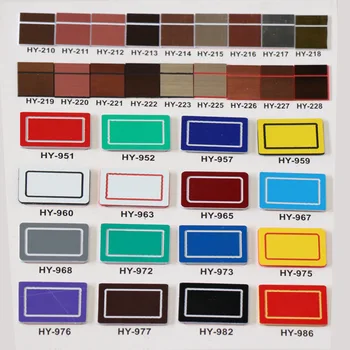 

1PCS HIGH-density ABS two-color board, laser engraving board, various colors, used for billboards and door plates