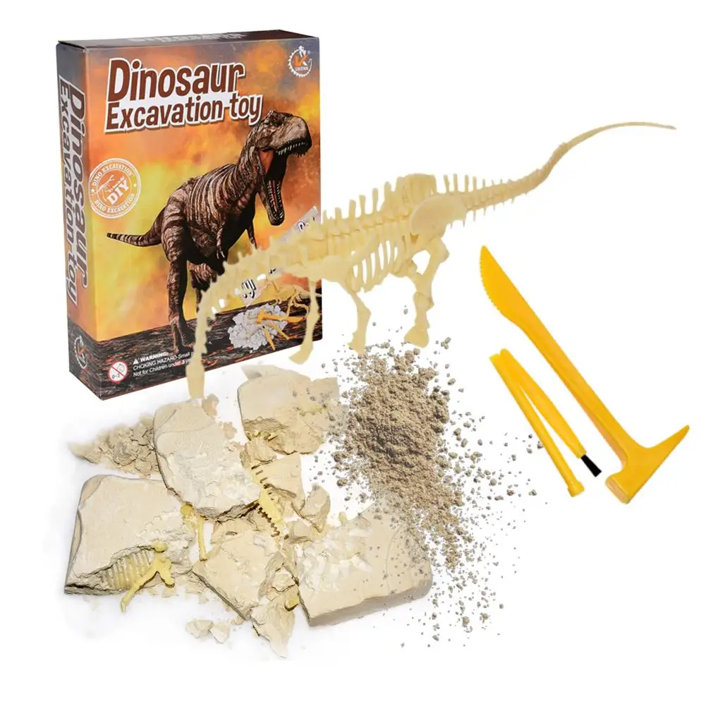 Новая горячая креативная модель динозавра DIY, Детская научная головоломка, игрушечный динозавр, игрушечный динозавр, набор для семьи