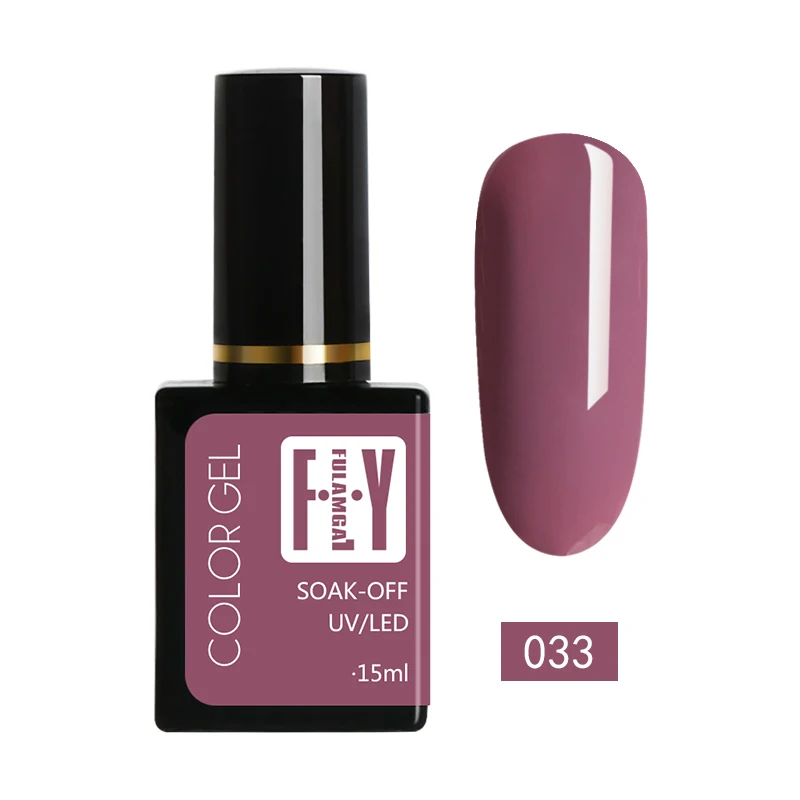1 шт. набор гелевых лаков! полупостоянная гель uv Vernis светодиодный Гель-лак био-Гели Soak Off Nail Art Лаки Гибридный Гель-лак для ногтей гель лак для ногтей - Цвет: 033