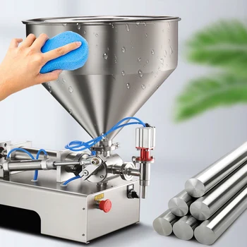 

Paste liquid filling machine foot control type stainless steel quantitative single head filling machine
