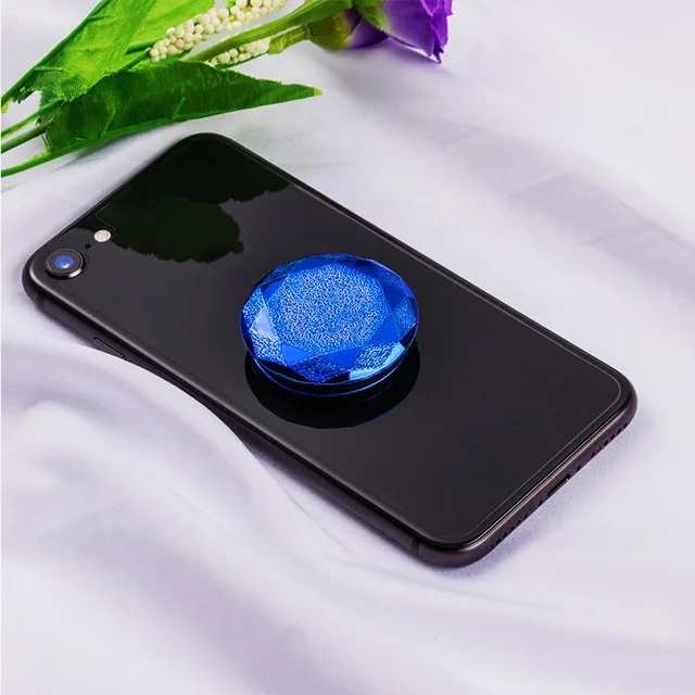 Universal Expanding Stand and Grip Holder For Mobile Phone Mount Stand For iphone x xs max xiaomi samsung Phone Grip Bracket - Цвет: blue