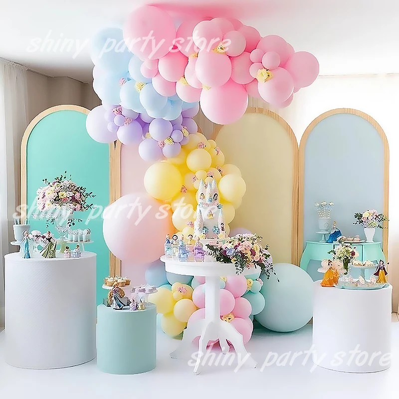 

Macaron Balloon Garland Arch, Purple and Pink, Birthday Party Decorations, Wedding and Baby Shower, Party Toy, 5-36inch Ballons