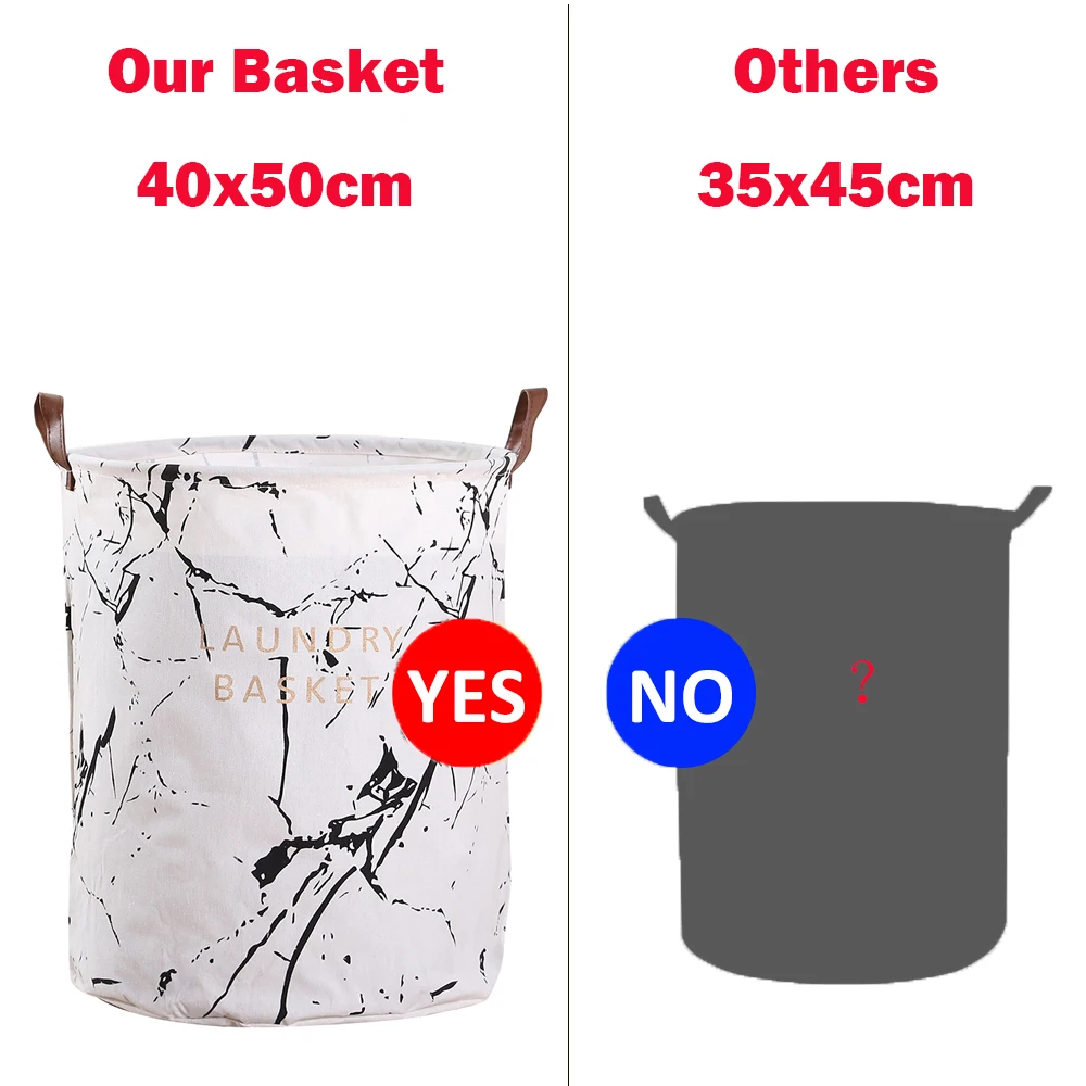 Large Foldable Dirty Laundry Basket Organizer Printed Collapsible Waterproof Home Laundry Hamper Sorter Laundry Basket 1pc