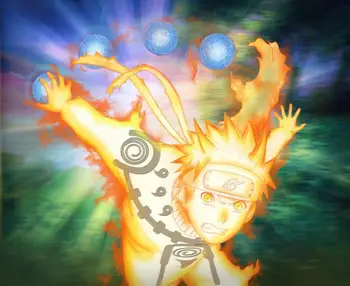 

Colorful Anime Poster Naruto Original Design Anime Wall Art Print,20 x 28 Inches,No Frame