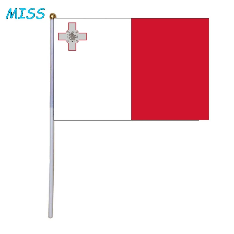 5-10-20PCS-Hand-flags-with-Pole-14-21CM-Luxembourg-Cyprus-Malta-Latvia-Lithuania-Romania-Ireland(6)