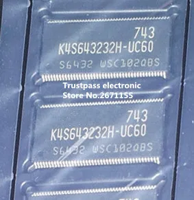 Новинка 100% оригинал 10 шт. Φ K4S643232H K4S643232 TSOP86 | Электроника