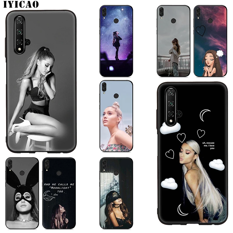IYICAO Ariana Grande Ag Soft Case for Huawei Mate 30 20 10 Lite Pro Y9 Y7 Y6 Prime 2018 2019 Nova 3i 2i 5i 4 2 |