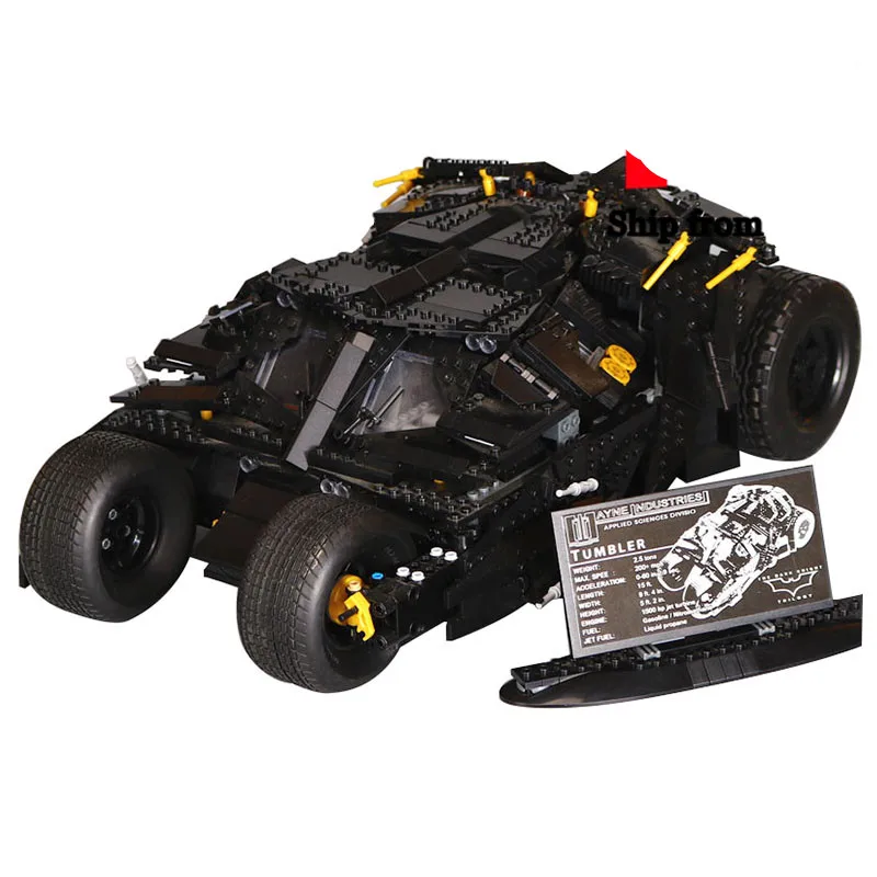 

The 07060 1969pcs Super Herose Movie Building Blocks toys Batman Armored Tumbler kids Bricks toy Compatible with 76023