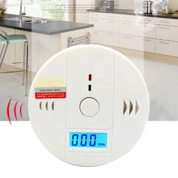 

New Home Gas CO Sensor Warning Alarm Detector LCD Displayer Carbon Monoxide Poisoning Smoke Kitchen Bathroom Gas Analyzers