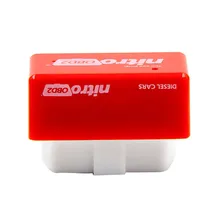 NITROOBD2 Derv Car Power Fuel Saver Performance Tuning Box 35% More Power OBDII Diagnostic Tool Retail Box Car Accessories