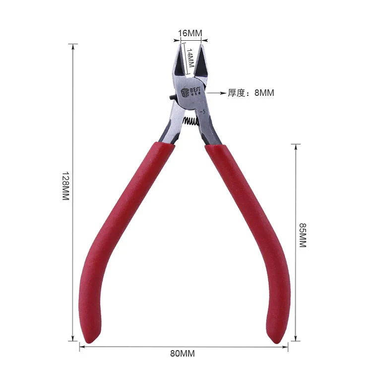 

BST-5 Diagonal Cutter Pliers Wire Cutter Cutting Nippers Chrome-vanadium alloy steel