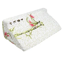 Поролоновая Подушка клиновидной формы для сна, спиной или на ногу с подъемом подушки для изжоги, храп, и изжога