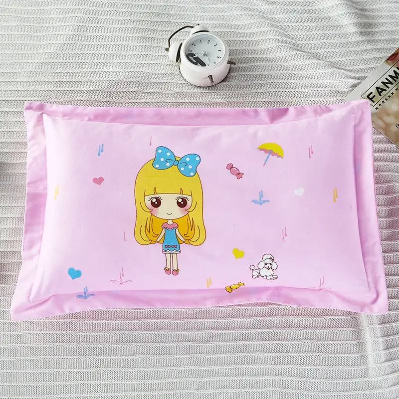 Cartoon Printed Pillow Multicolor Kids Pillow Case Infant Cover Baby Sleeping Core Pillowcase Qulity Dustproof Pro