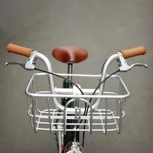 Винтажная велосипедная корзина fixie велосипед руль MTB Многофункциональный 20 дюймов складные велосипедные сумки на багажник дорожный велосипед корзина