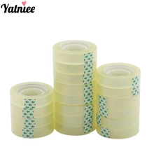 

Yatniee 5 Rolls/pack Transparent Tapes Width 12mm*30m Student School Office Supplies Stationery Tape