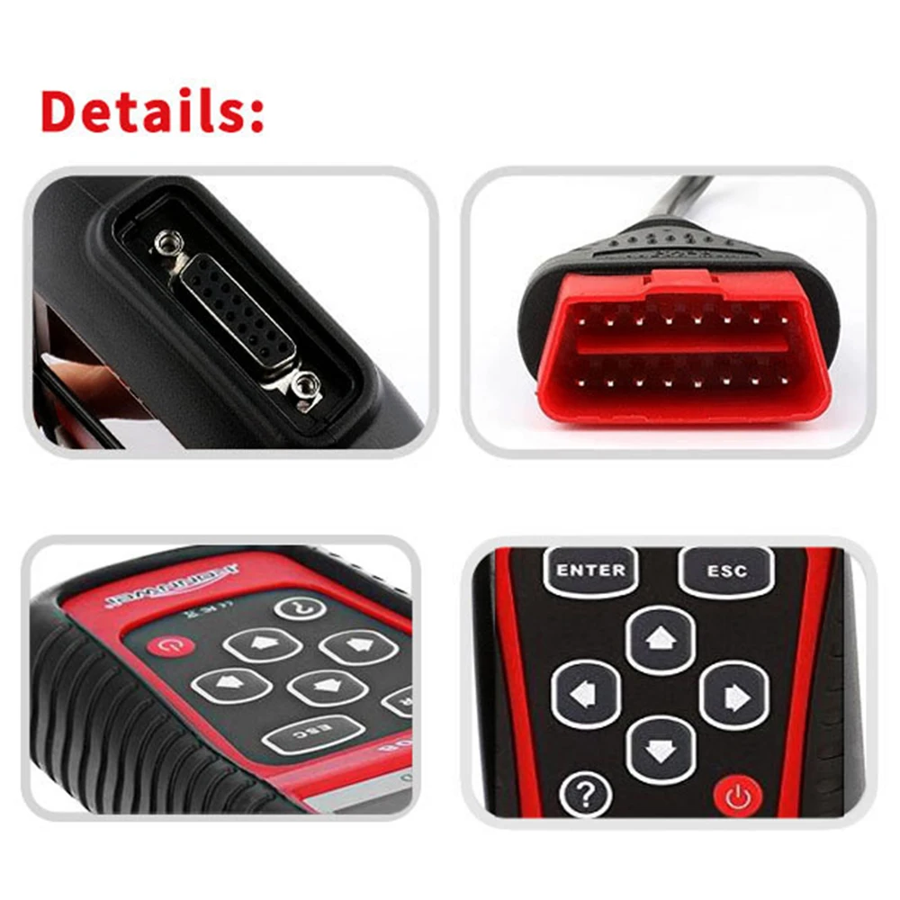 KONNWEI KW808 Профессиональный OBDII/EOBD автомобильный считыватель кодов и автоматический сканер автомобильный декодер обнаружения диагностический инструмент сканирования