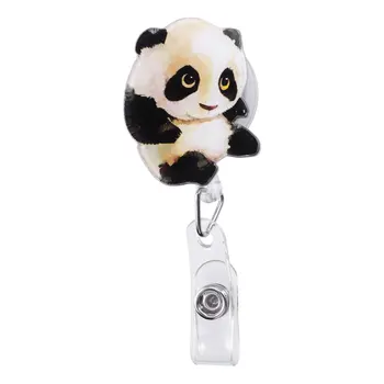 

1pc Badge Reels Cute Retractable Decorative ID Badge Reel for Teachers Office Nurse