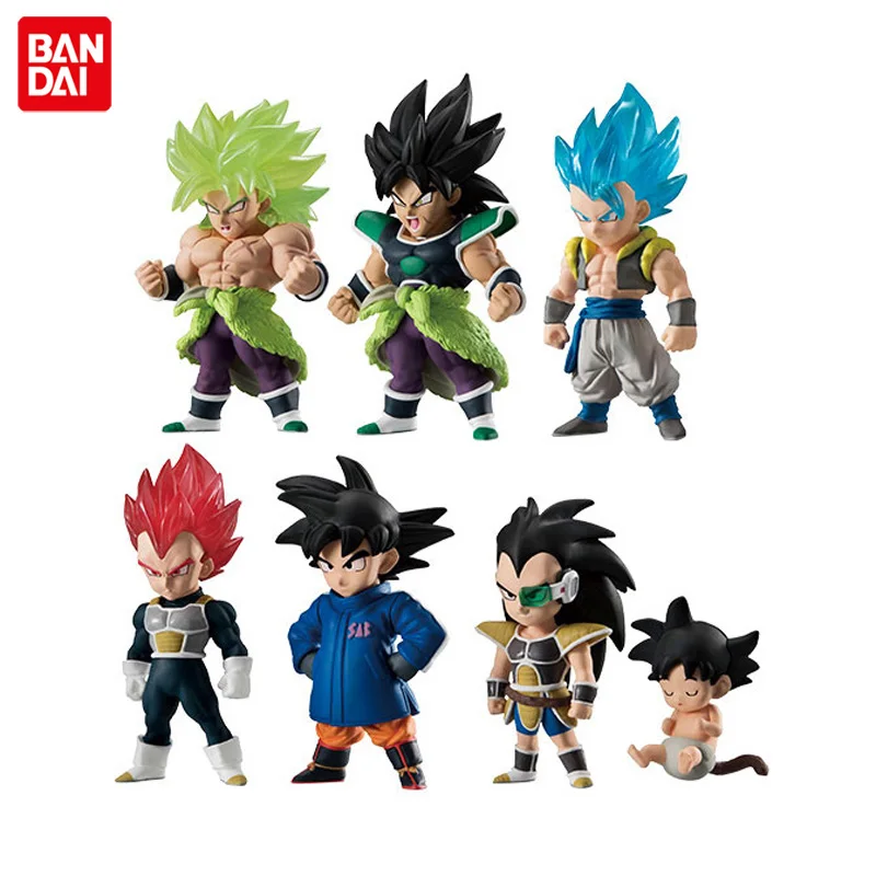 "Dragon Ball Super" оригинальная Коллекционная Фигурка BANDAI-Broly Raditz Cell Nappa Turles Vegeta Goku Gogeta Piccolo Yamcha - Цвет: ADVERGE 09 Set