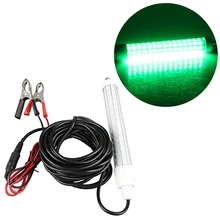 120 приманка со светодиодом, наживка, подводный светильник, ночной рыболовный искатель, лампа с глубоким падением, подводный светильник 10 Вт AC/CD 12-24 в IP68, водонепроницаемый светильник