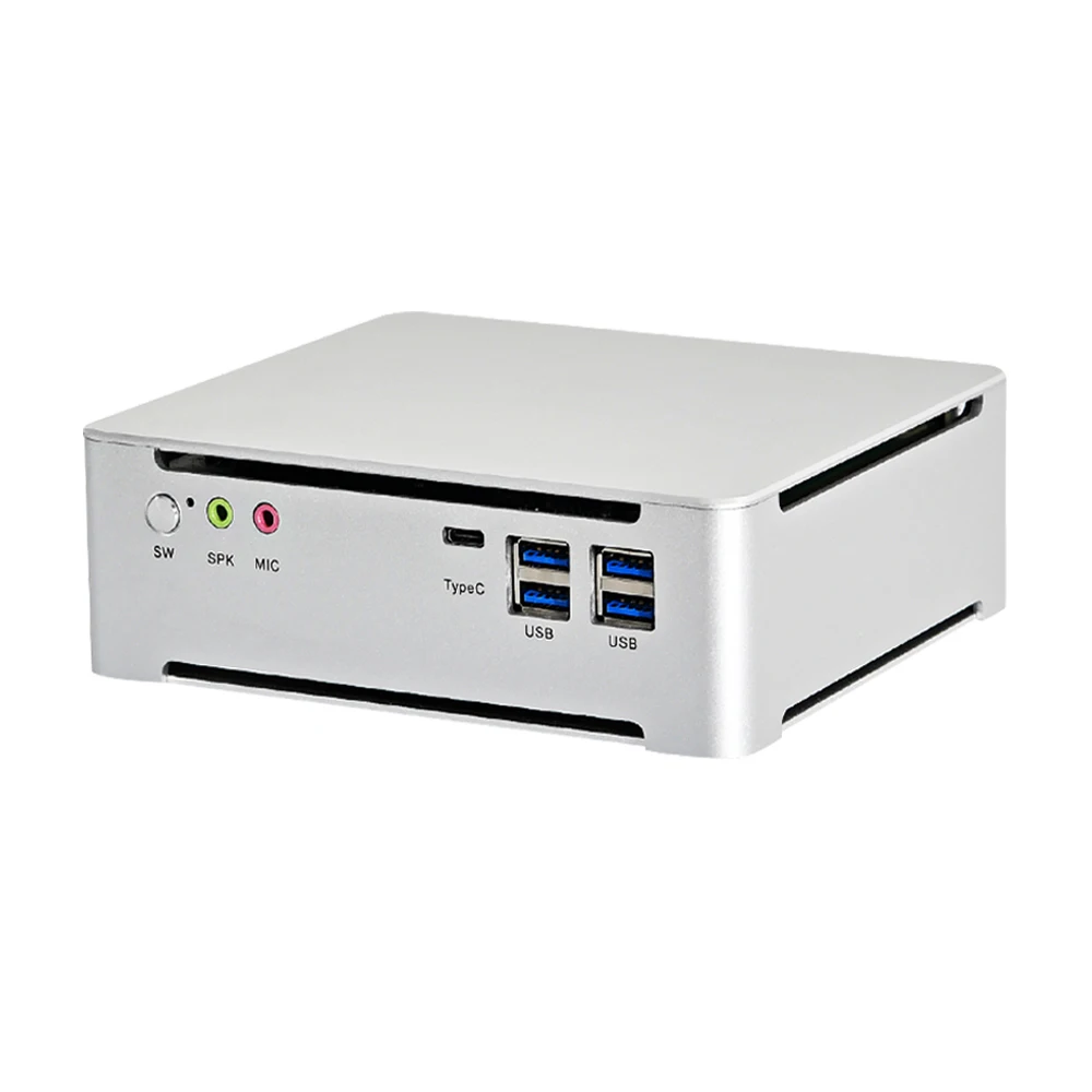 Игровой мини ПК MSECORE i7 7820HK портативный компьютер на Windows 10 настольный игровой Barebone неттоп HTPC intel linux HDMI DP|Мини