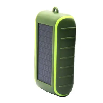 

8000mAh Hand Crank Solar Power Bank Charger Portable Waterproof LED Flashlight