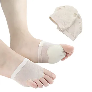 

Padded Five-hole Wear-resistant Foot Practice Dance Insoles Forefoot Care Protection Toe Pad Soft Shoe Insole Forefoot Pad