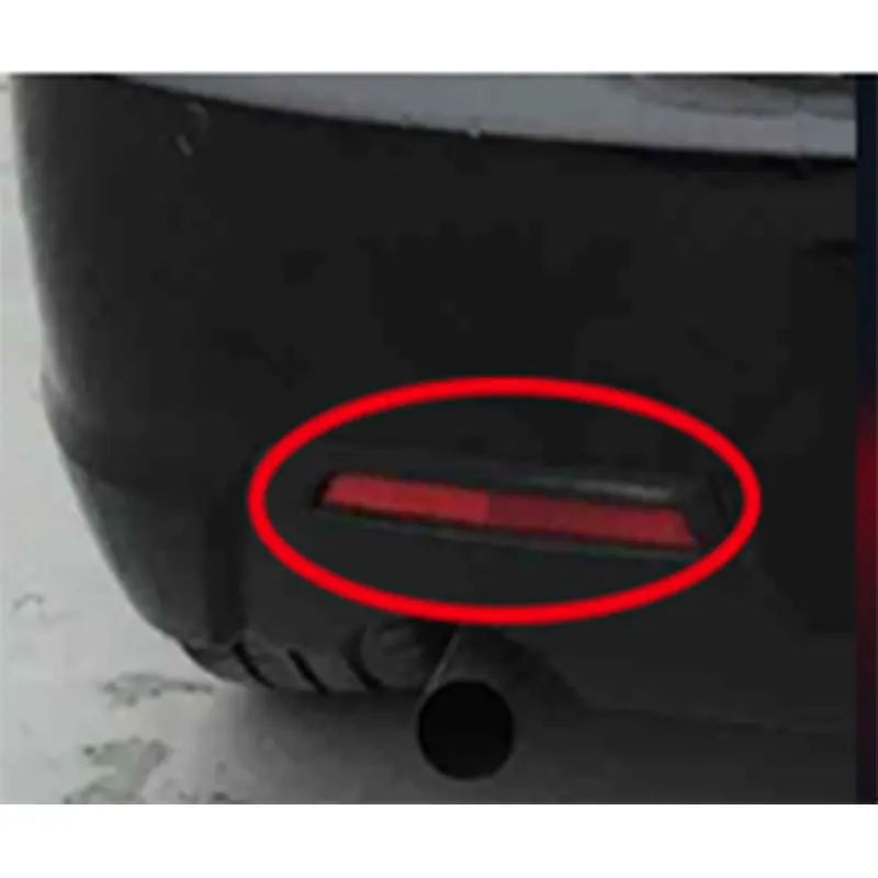 Отражатель заднего бампера для Mazda2/3/6/8 парковочная лампа стоп сигнал постоянный
