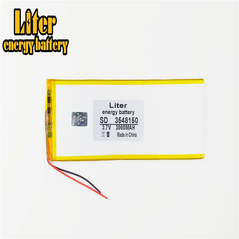 3 7 V 3000mAh литий-полимерный аккумулятор планшета 3548150 3550150 таблетка батареи