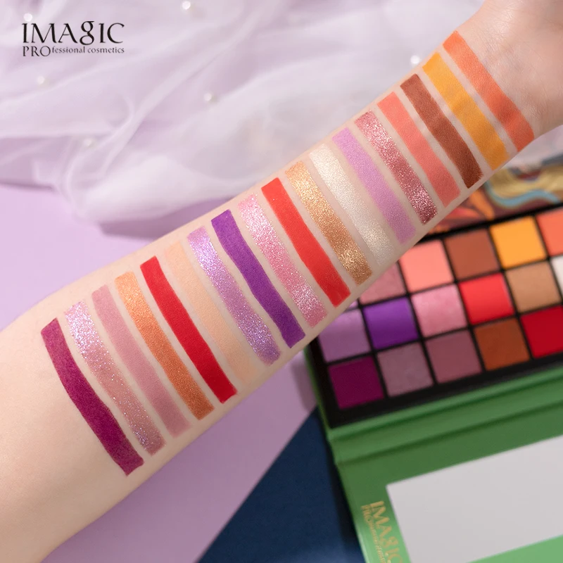 High Shimmer Eyeshadow Palette Waterproof Metallic Silky the Shadows Powder Pearl Eye Shadow Palette Beauty Set Makeup Cosmetics High Shimmer Eyeshadow Palette Waterproof Metallic Silky the Shadows Powder Pearl Eye Shadow Palette Beauty Set Makeup Cosmetics