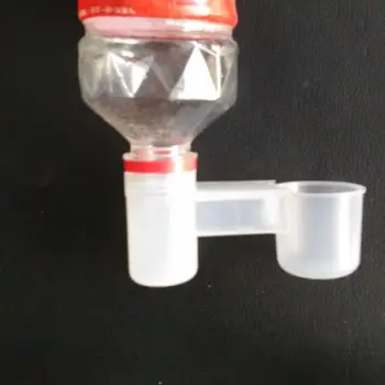 

20pcs Pet Bird Feeder Drinker Cups Water Bottles For Chicken Poultry Dove Pigeon