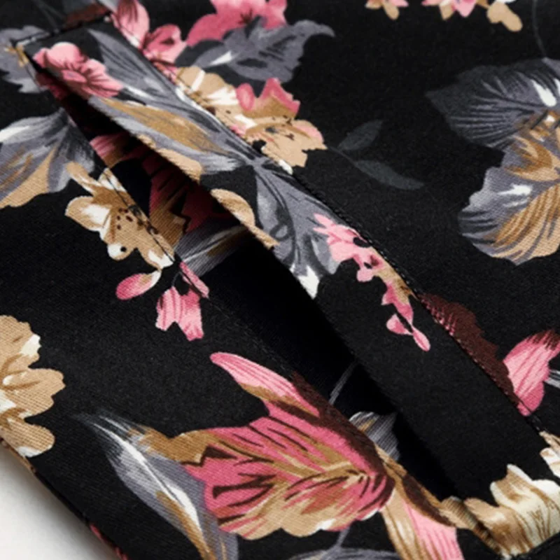 Мужская хлопковая куртка бомбер с цветочным принтом и воротником стойкой|floral jacket