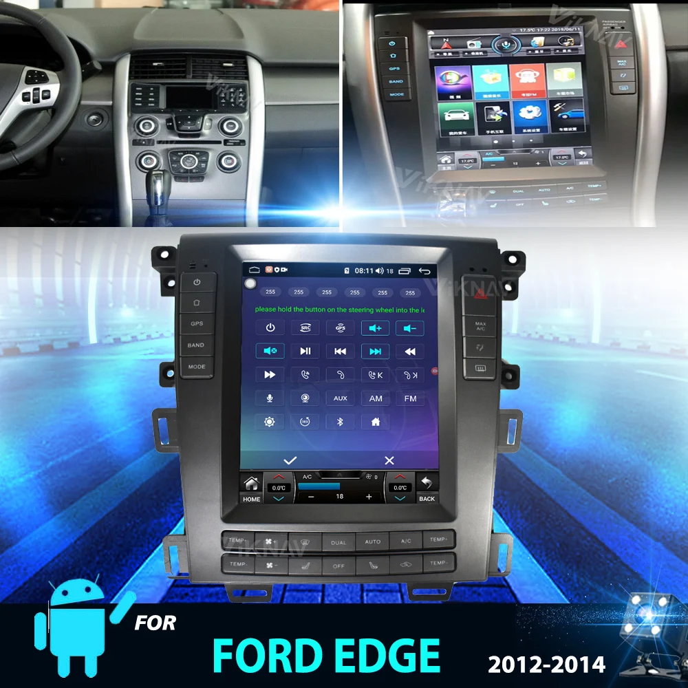 Car Radio Multimedia Audio Player For Ford Edge 2012 2013 2014