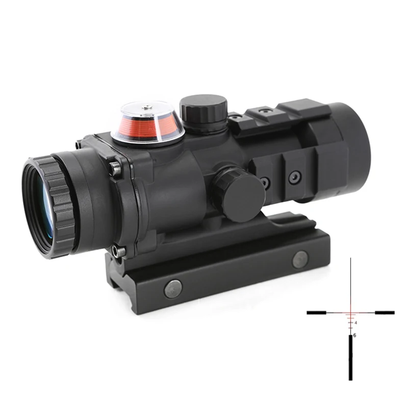 Тактический Оптический прицел SPINA OPTICS 3x32 Gp01 оптический с красной/зеленой