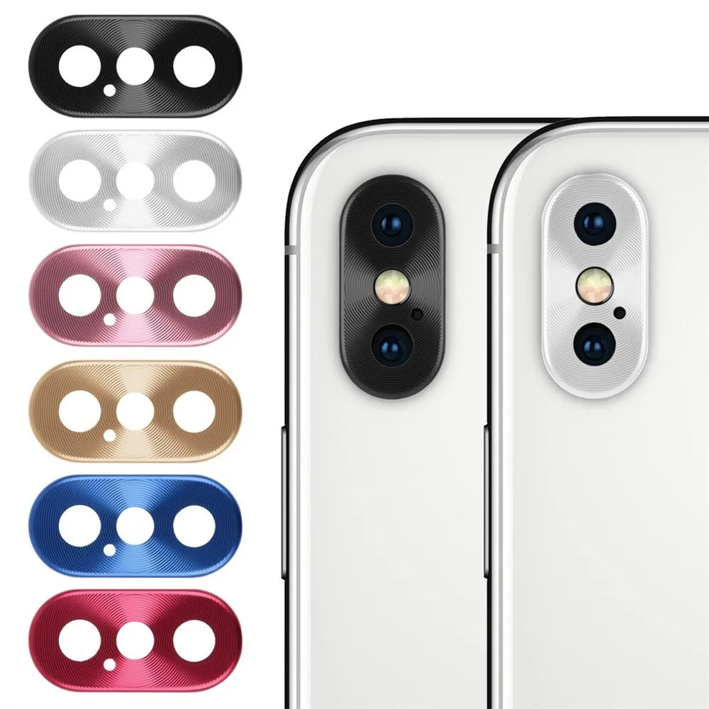 Металлическая пленка для камеры iPhone XS Max X чехол с защитой от царапин задняя