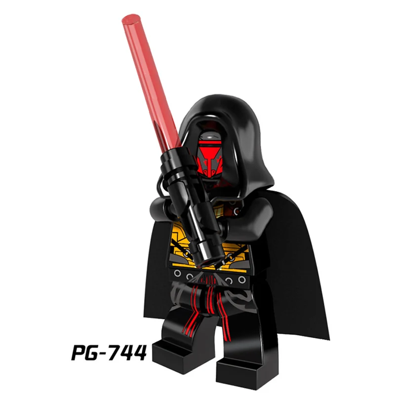 8 шт./компл. Star-Wars, игровые мини-фигурки, строительные игрушки Кубики аниме кирпич рисунок комплект PG8071