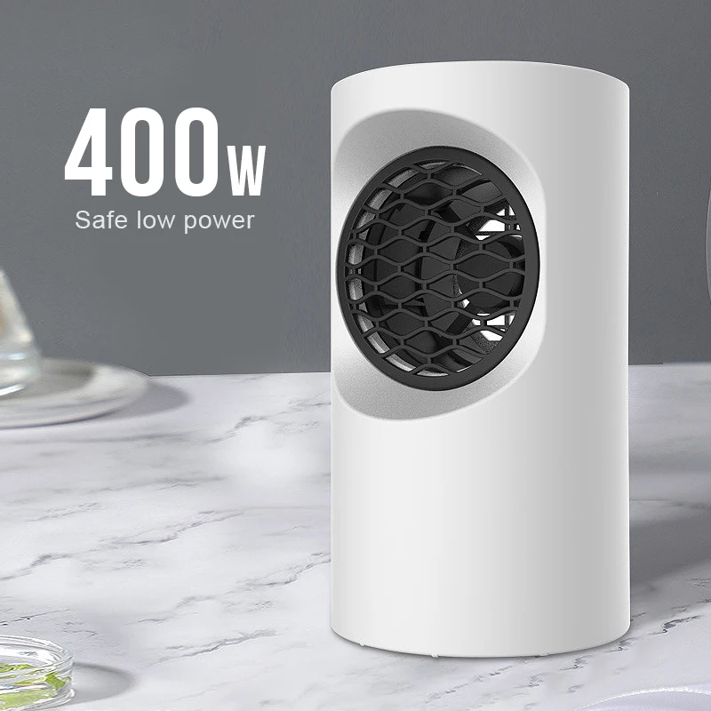 

Portable Electric Heater Mini Fan Heater Desktop Household Office Handy Heating Radiator Warmer Machine for Winter EU/US/UK Plug
