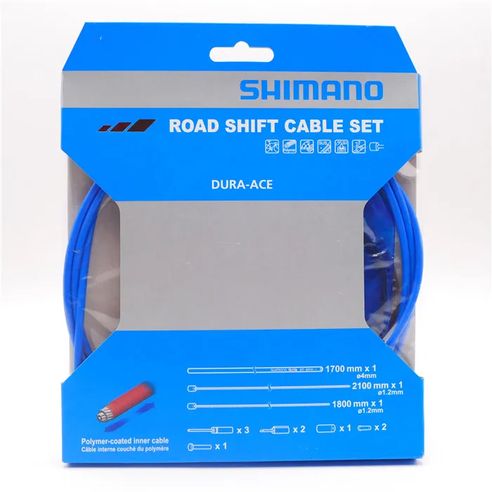 SHIMANO дорожный велосипед OT-SP41 сменный кабель и корпус - Цвет: Dura ace Blue
