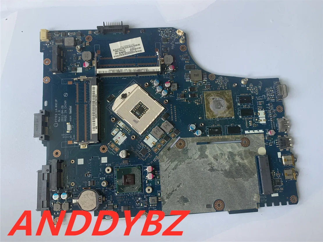 Original P7YE0 LA-6911P Laptop Motherboard for acer Aspire 7750 7750G with Video Chips onboard 2memory TESED OK | Компьютеры и офис