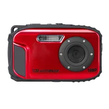 16MP ЖК-дисплей мини подводная спортивная видеокамера ручной анти встряхивание HD Водонепроницаемая камера цифровой видео Дайвинг USB Обнаружение