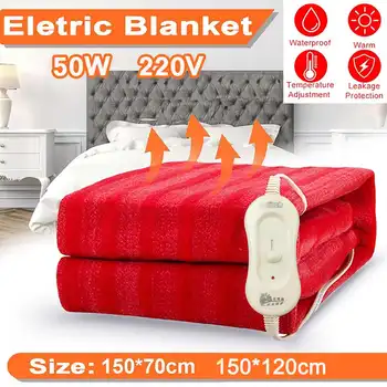 

Electric Blanket Thicker Heater Warmer Heated Blanket Thermostat Electric Heating Blanket Soft Electric Mattress Single/Double