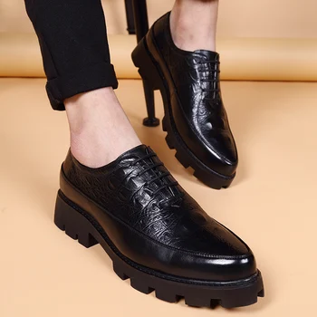 

outdoor lightweight soft leather men's shoes loxfords lace up shoes comfortable flat shoes men breathable casual driving shoes