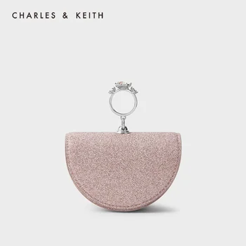 

CARLES＆KEITH New Arrival for Winter 2020 CK6-30680891Women's wallets stylish mini coin purse with ring decoration