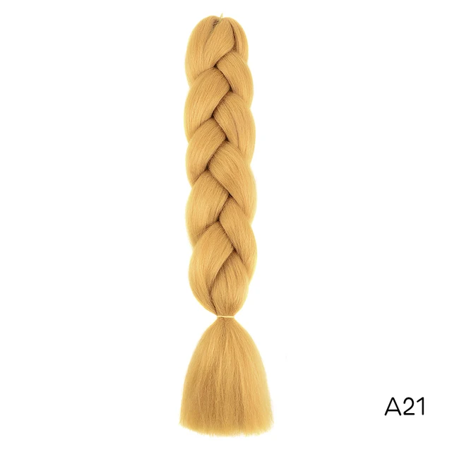 Hair Braid Synthetic Jumbo False Braid Pre Stretched Afro Wholesale Ombre Braiding Hair Extensions  Color Dreadlocks P12/613