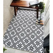 Современный кирпичный фланелевый ковер с принтом, ковер для спальни, гостиной, кухни, коврик для двери, противоскользящий домашний ковер R3437